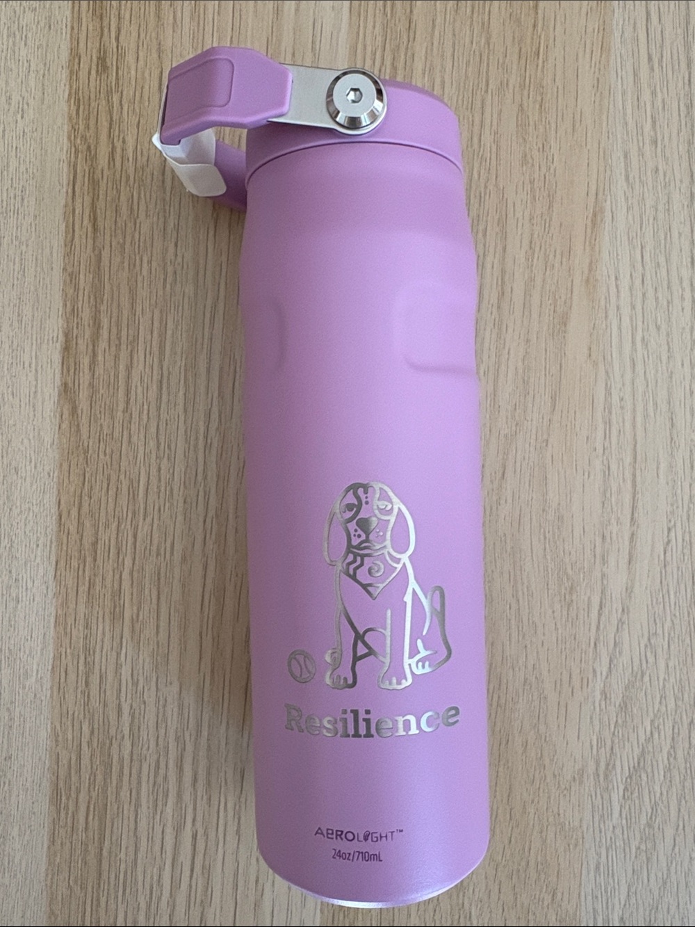 Stanley The IceFlow Bottle with Flip Straw Lid | 24 OZ (Lilac) - Picture 2 of 9